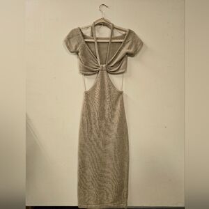 Oatmeal/Tan Knit Dress